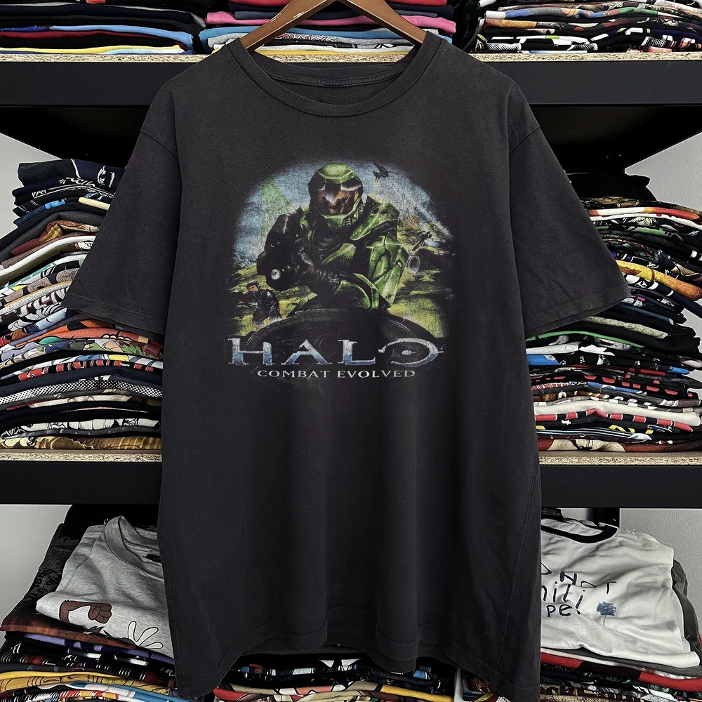 2001 Halo: Combat Evolved , Black Tee